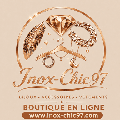 Inox-Chic97, c’est des bijoux inoxydables, des accessoires et des vêtements tendance, pensés pour un style moderne et accessible